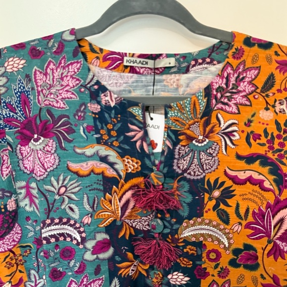 Khaadi Multicolor Print Cotton Kurta - Picture 6 of 14